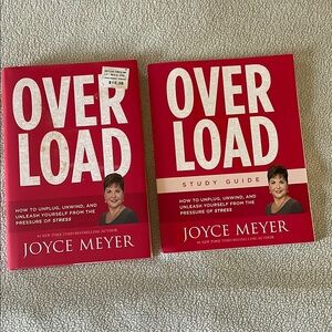 Joyce Meyer Overload Book and Study Guide